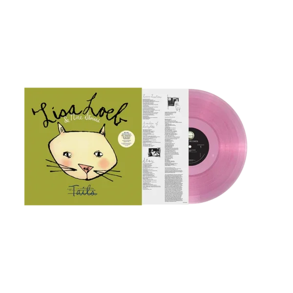 Lisa Loeb & Nine Stories - Tails_LP_Vinyl_Record_Neon_Flamingo_Translucent