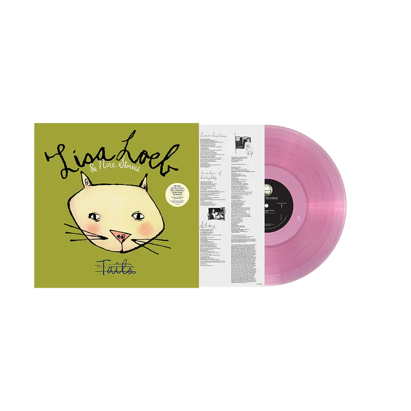 Lisa Loeb & Nine Stories - Tails_LP_Vinyl_Record_Neon_Flamingo_Translucent
