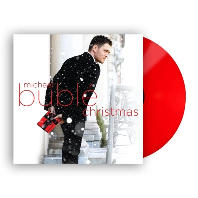 Michael Bublé - Christmas_Red_Vinyl_LP_Record